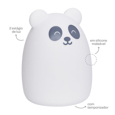 Luminaria em Silicone, Gumy Off-White - Buba