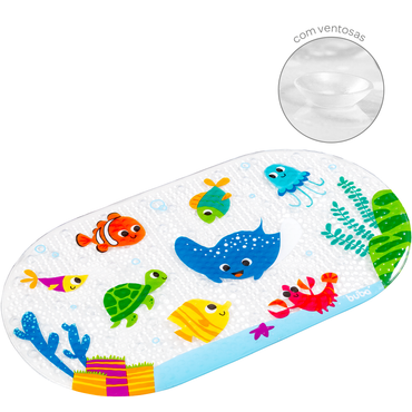 Tapete para Banho Buba - Fundo do Mar