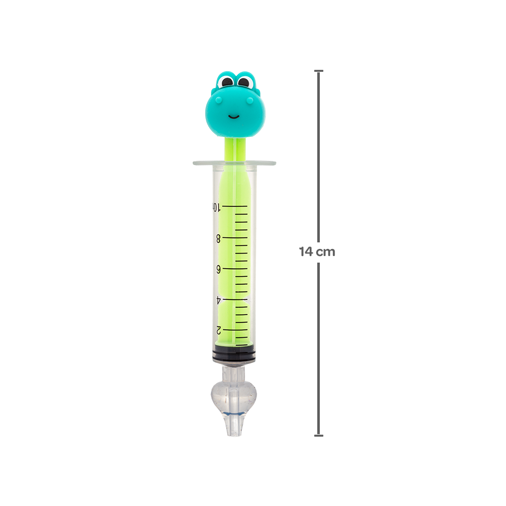 Lavador Nasal Seringa Dino - Verde