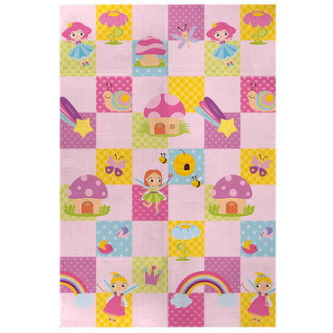 Tapete Dobrável 1,80 x 1,20 metros, Fadinha - Buba