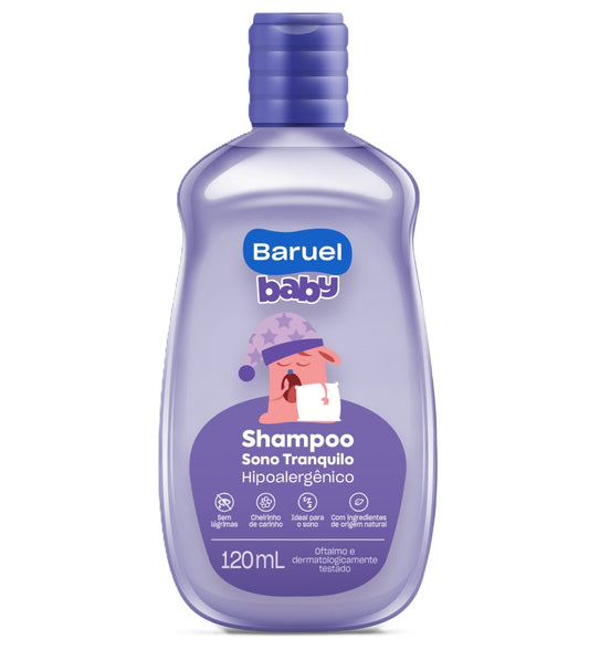 Shampoo Sono Tranquilo, 120ml - Baruel Baby