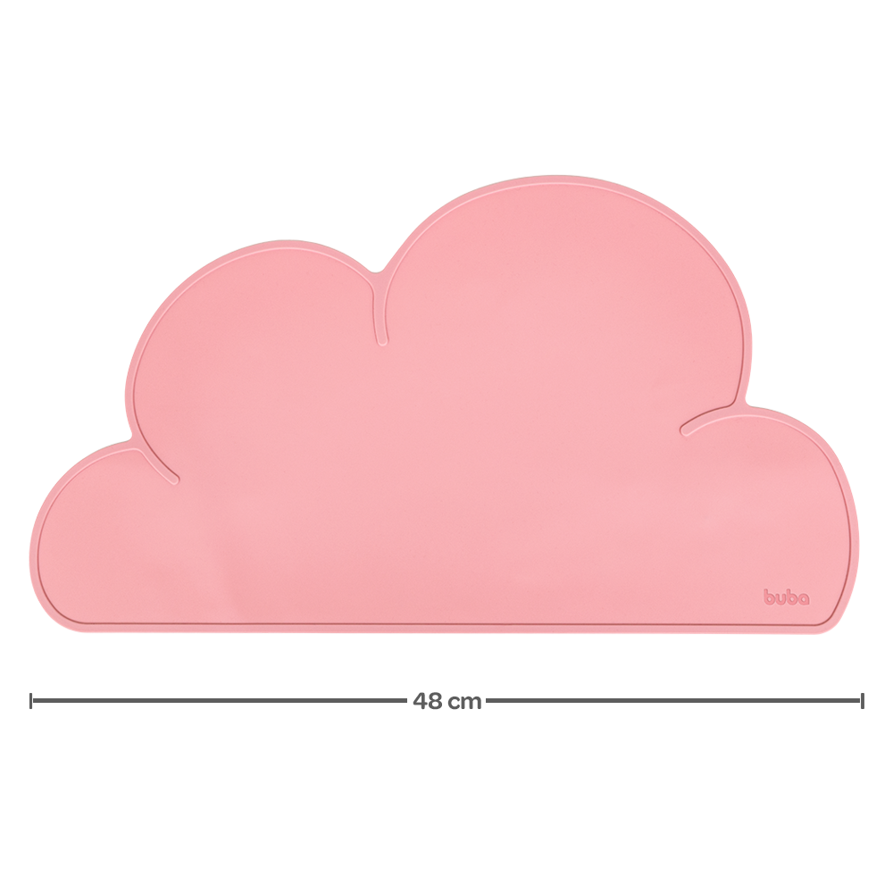 Jogo Americano em Silicone, Rosa - Buba