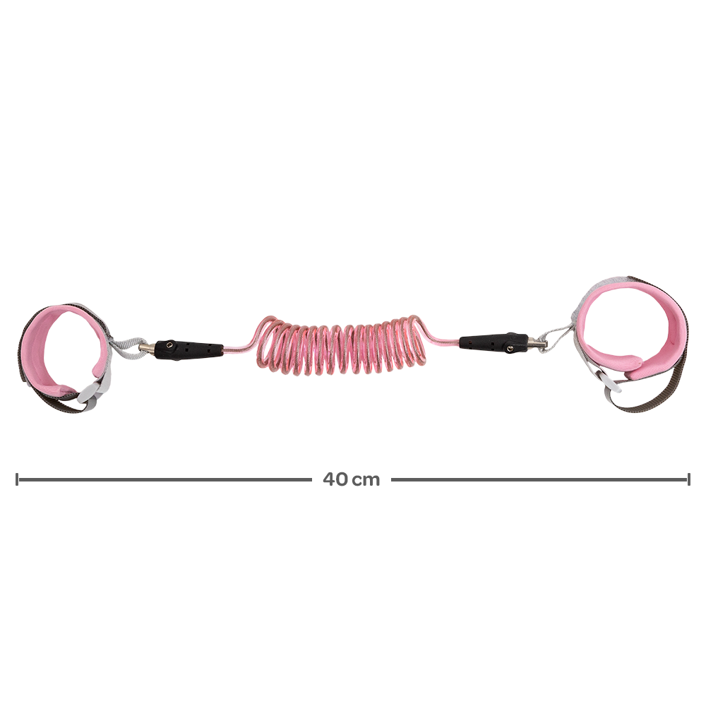 Cordao de Seguranca para Pulso - Rosa