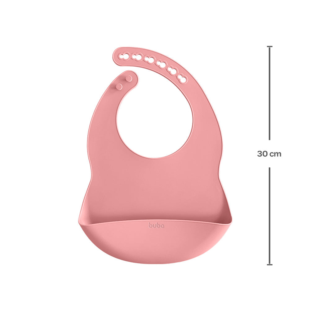Kit Alimentação em Silicone - Rosa