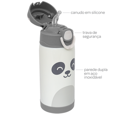 Copo Termico Parede Dupla Gumy - Off White