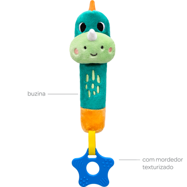 Buzininha com Mordedor Buba Zoo - Dino