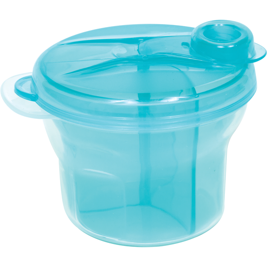Pote para Leite em Pó com Divisória - Azul