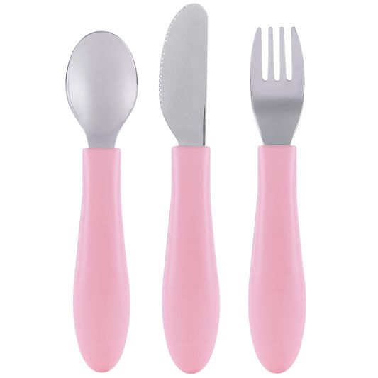 Kit Talheres, Buba Zoo, Rosa - Buba