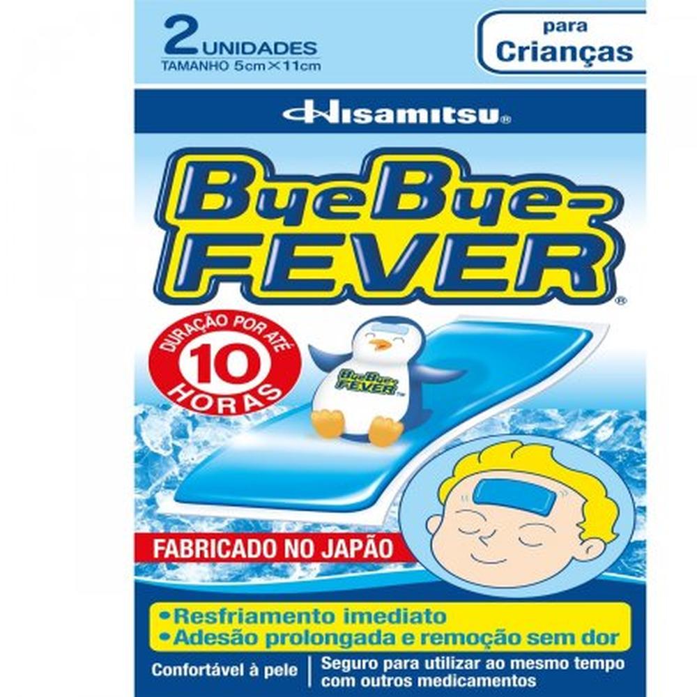Bye Bye Fever Crianças (Alivio de Febre) com 2 unidades