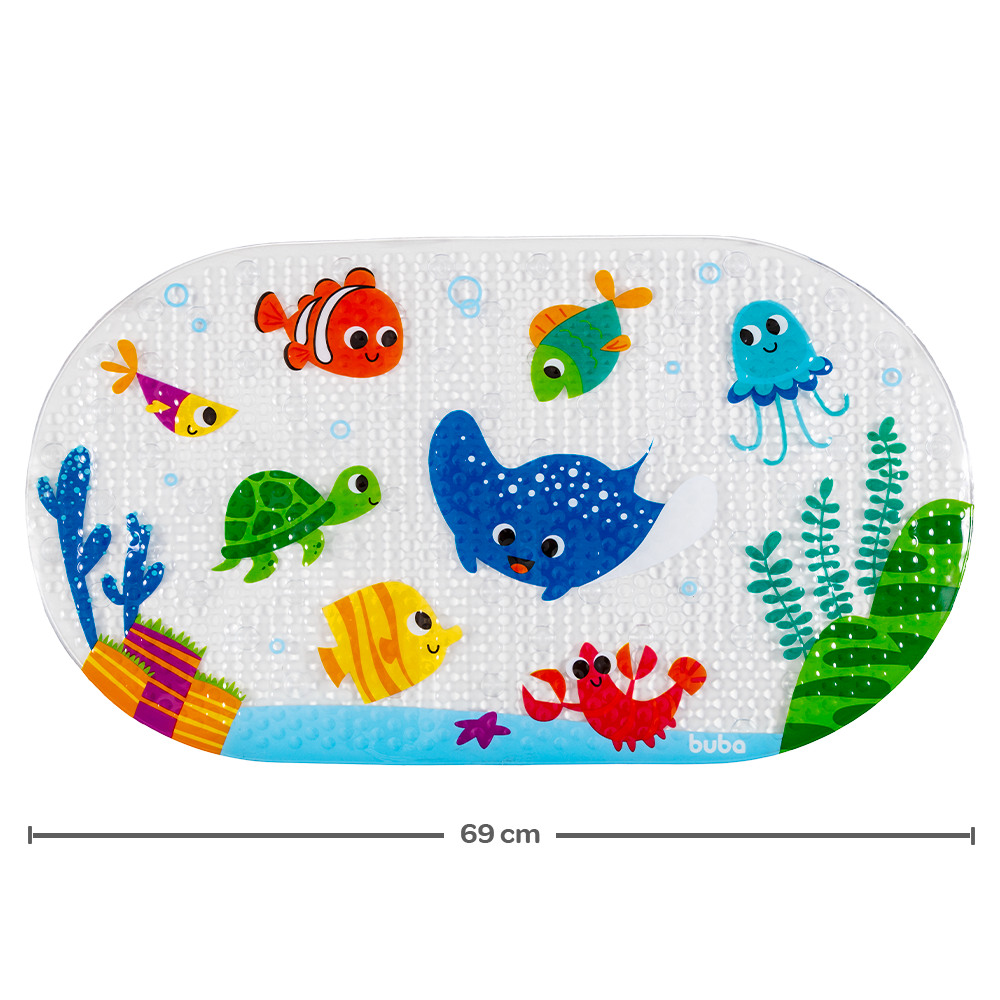 Tapete para Banho Buba - Fundo do Mar