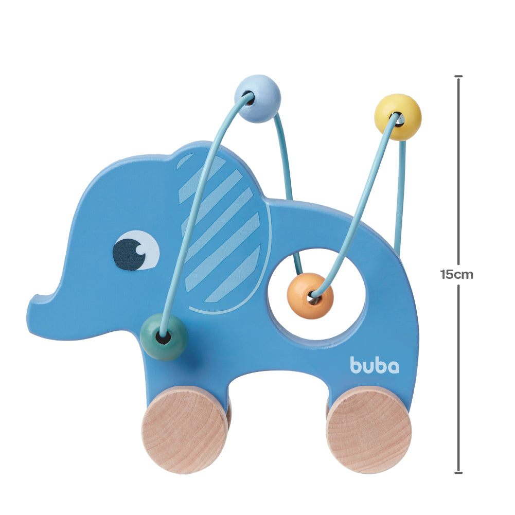 Carrinho Elefante Aramado, Cloudy - Buba
