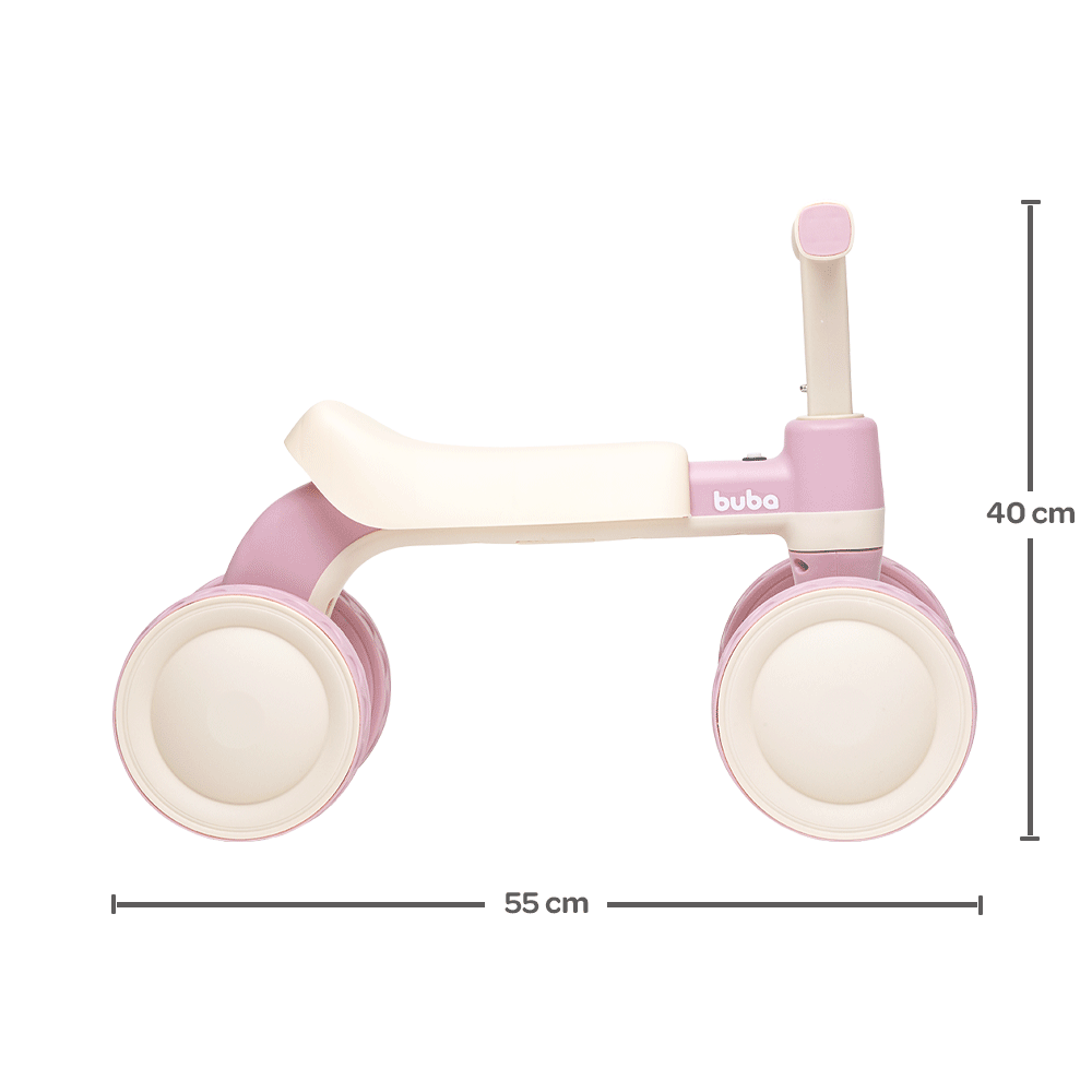 Bicicleta de Equilibrio com Som - Rosa