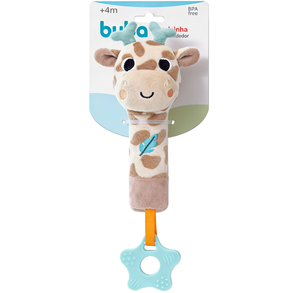 Buzininha com Mordedor, Buba Zoo Girafa - Buba