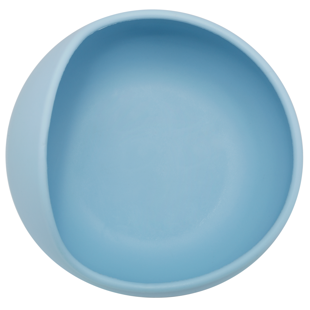 Bowl em Silicone com Ventosa - Azul