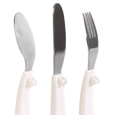 Kit 3 Talheres, Buba Zoo, Off White - Buba