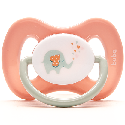 Chupeta Buba comfort Tam.2 Elefantinho - Rosa