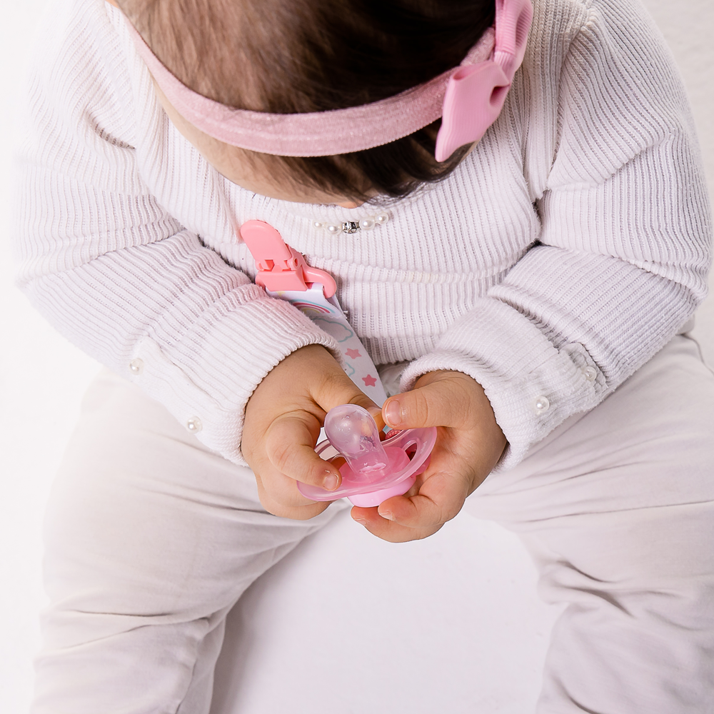Chupeta comfort Tam.1, Rosa - Buba