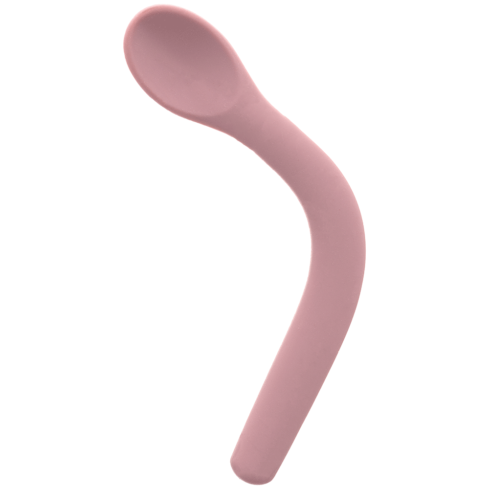 Colher Flexivel em Silicone - Rosa