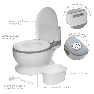 Vaso Sanitario Infantil com Som