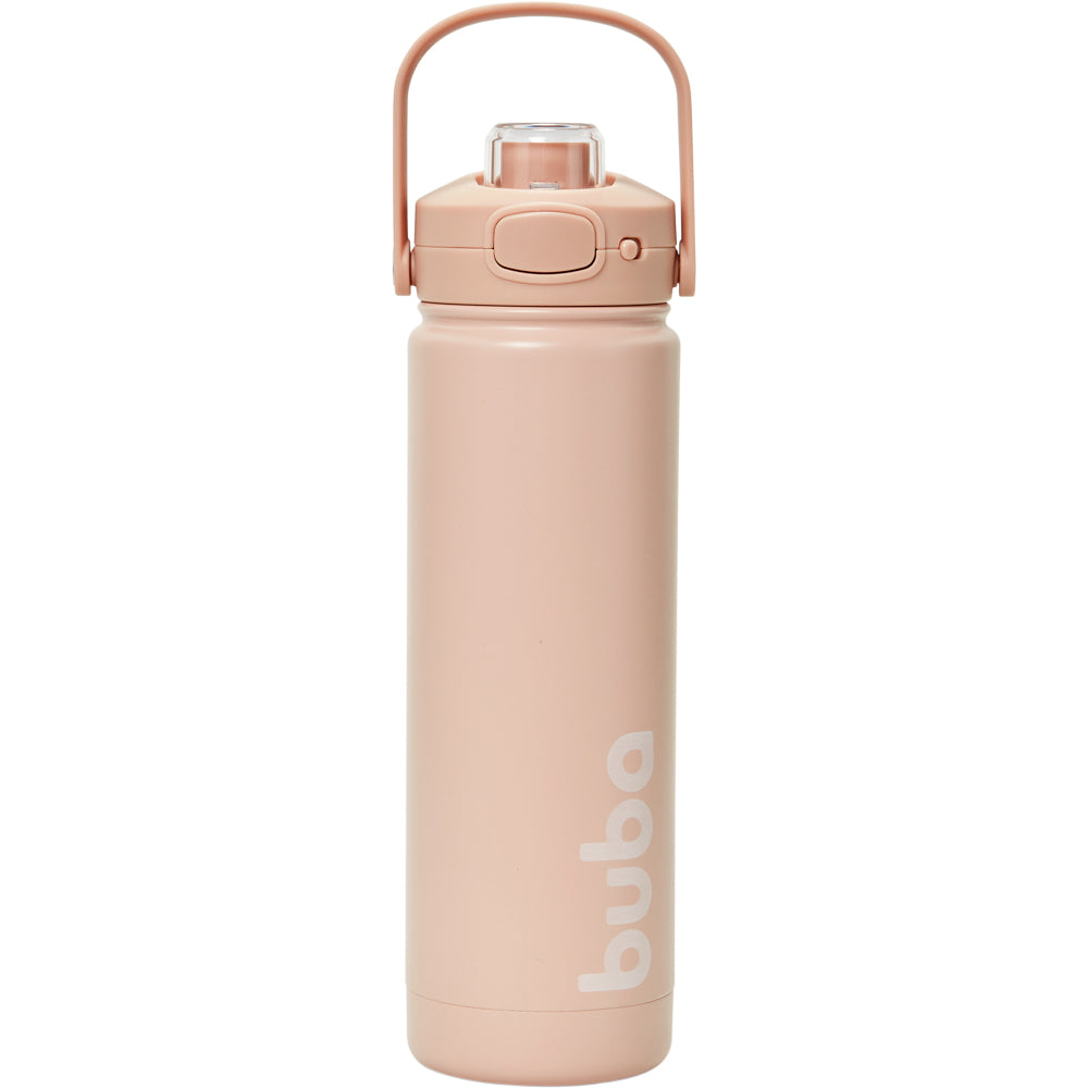 Copo Termico Parede Dupla, 600ml, Bege - Buba