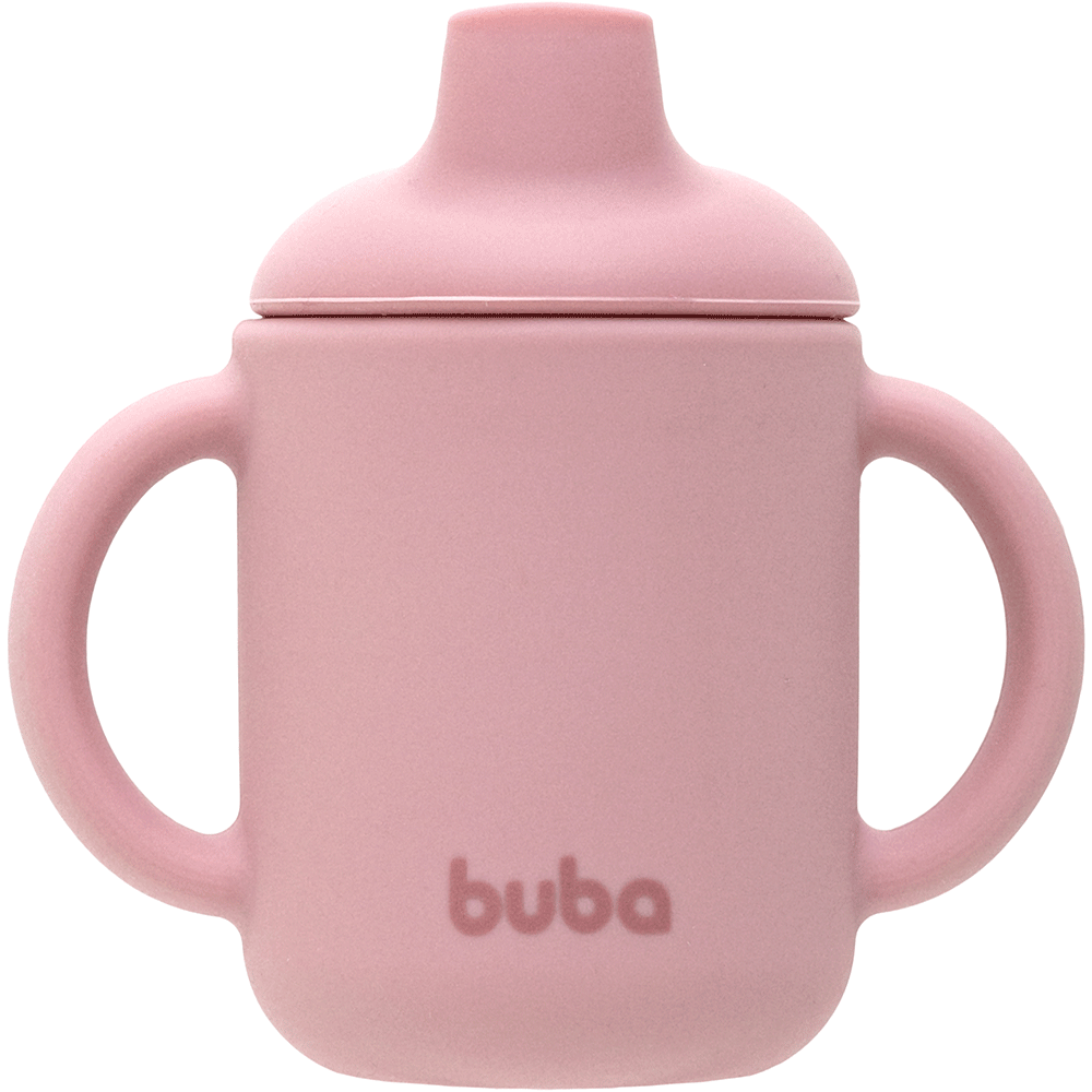Copo de Silicone Buba - Rosa