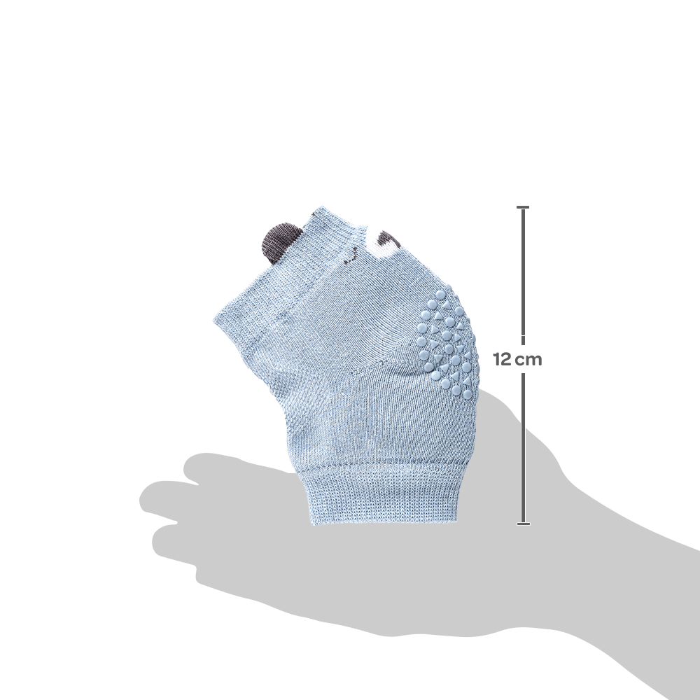 Joelheira Antiderrapante, Urso Azul - Buba