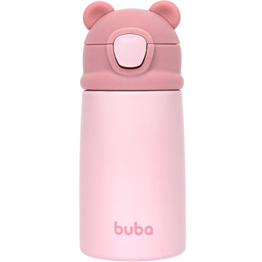 Copo Termico Parede Dupla Ursinho - Rosa