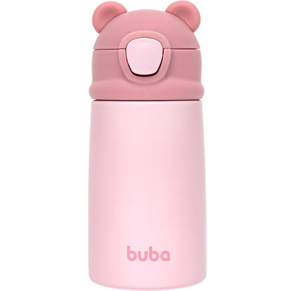 Copo Termico Parede Dupla Ursinho - Rosa