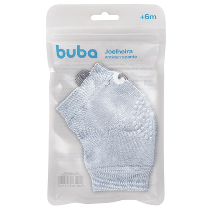 Joelheira Antiderrapante, Urso Azul - Buba