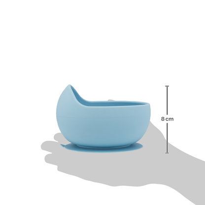 Bowl em Silicone com Ventosa - Azul