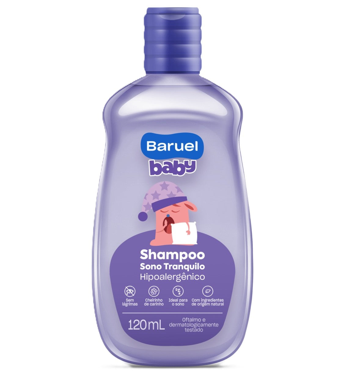 Shampoo Sono Tranquilo, 120ml - Baruel Baby
