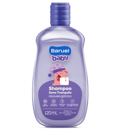 Shampoo Sono Tranquilo, 120ml - Baruel Baby