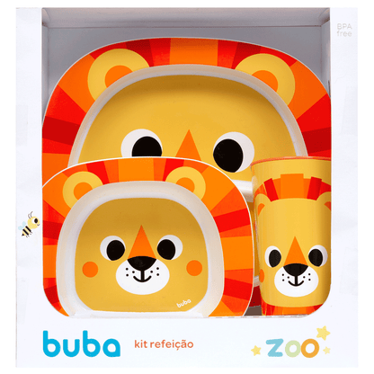 Kit Refeicao Buba Zoo - Leão