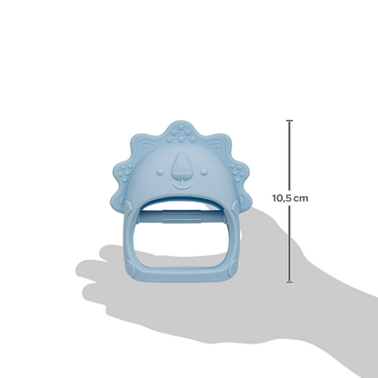 Mordedor Mãozinha em Silicone Buba - Azul