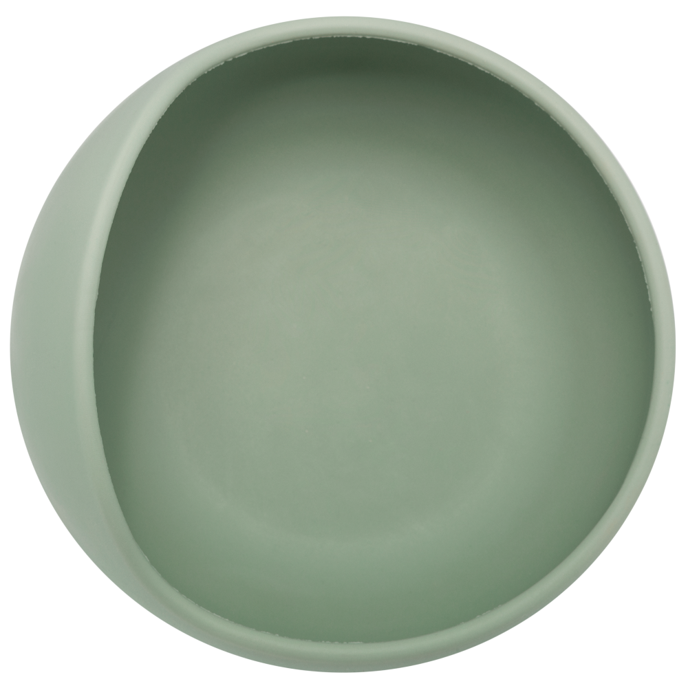 Bowl em Silicone com Ventosa - Verde