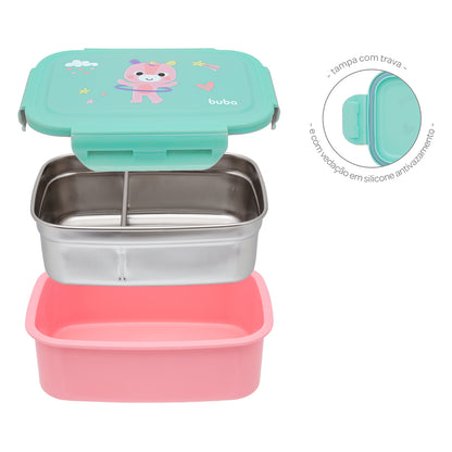 Bento Box Buba Zoo - Unicórnio