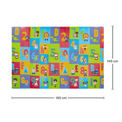 Tapete 1,80 x 1,20 metros - Happy Friends
