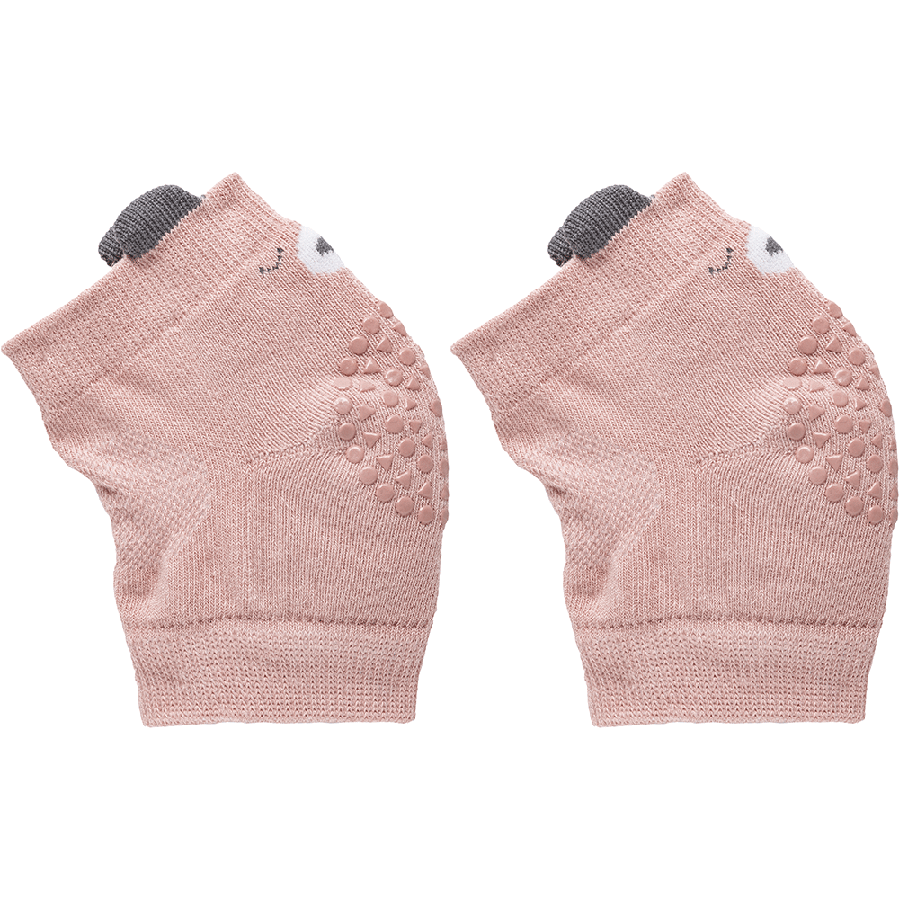 Joelheira Antiderrapante, Urso Rosa - Buba