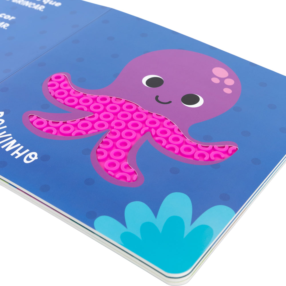 Livrinho com Texturas, Quem Sou Eu no Fundo do Mar - Buba