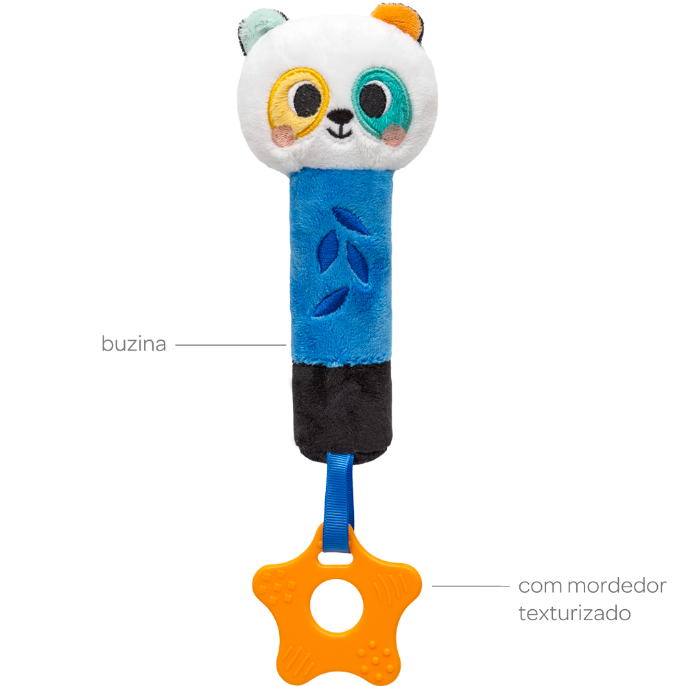 Buzininha com Mordedor Buba Zoo - Panda
