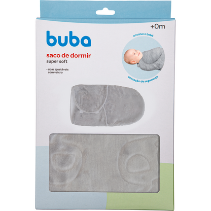 Saco de Dormir Super Soft - Cinza