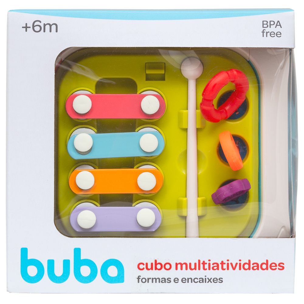 Cubo Atividades 7 em 1 - Buba