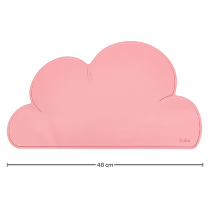 Jogo Americano em Silicone, Rosa - Buba
