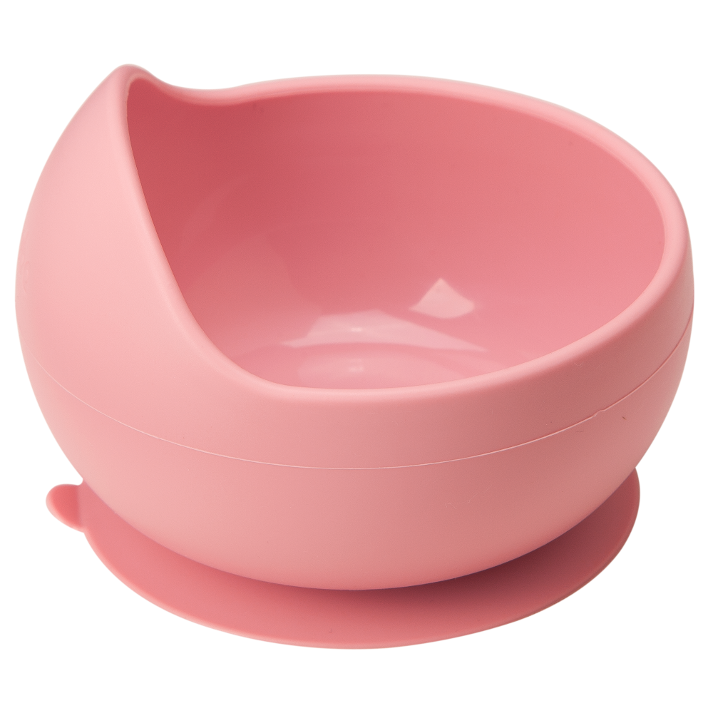 Bowl em Silicone com Ventosa - Rosa