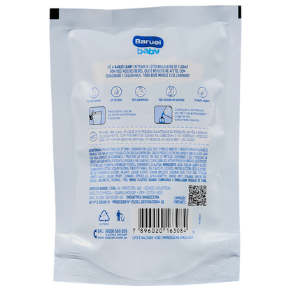 Refil Sabonete Liquido Pele Delicada, 210ml - Baruel Baby