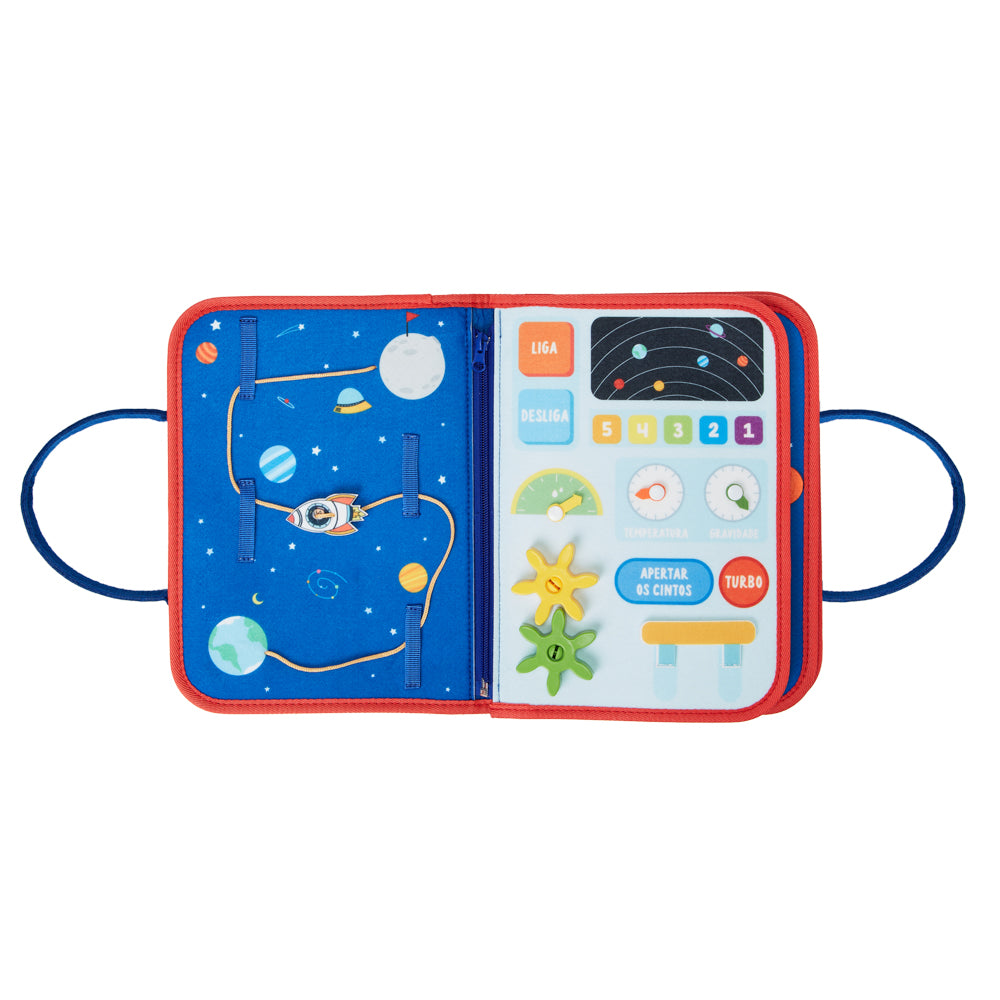 Livro de Atividades em Feltro, Astronauta - Buba