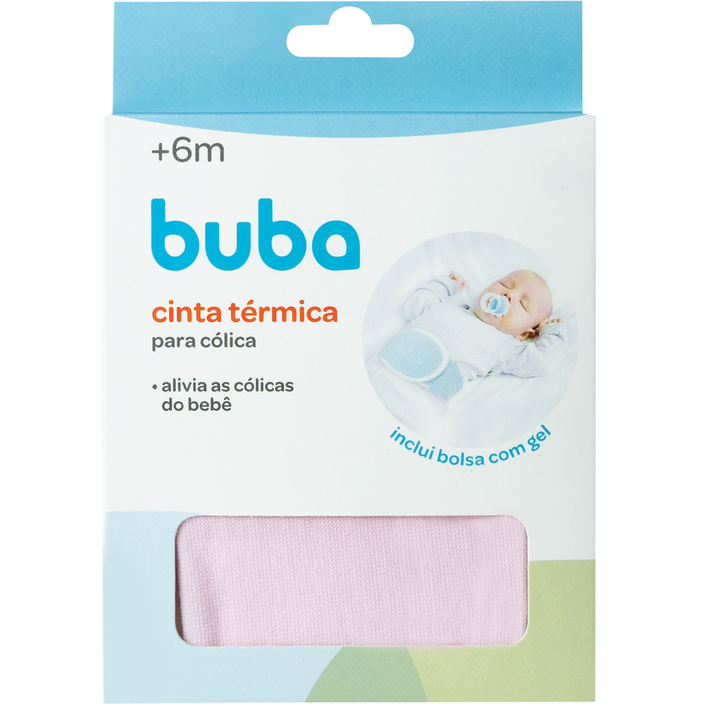 Cinta Termica para Cólica, Rosa - Buba