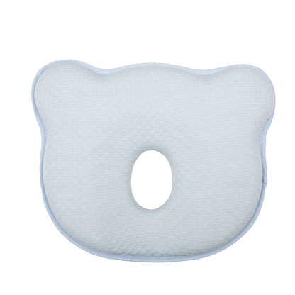 Travesseiro Viscoelástico Urso, Azul - Buba