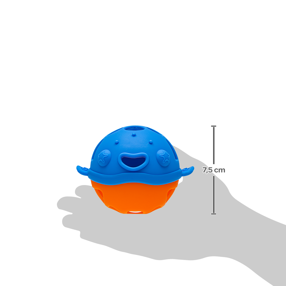 Mordedor Baleia Azul em Silicone - Buba