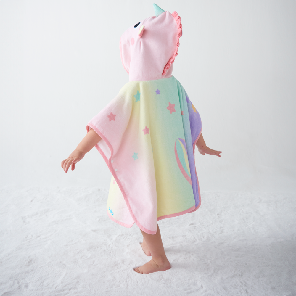 Toalha Poncho Buba Zoo - Unicórnio